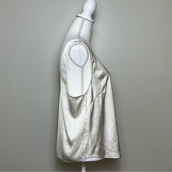 H&M Premium Satin Tank (L) – Luxe Ivory Essential - Picture 2 of 7